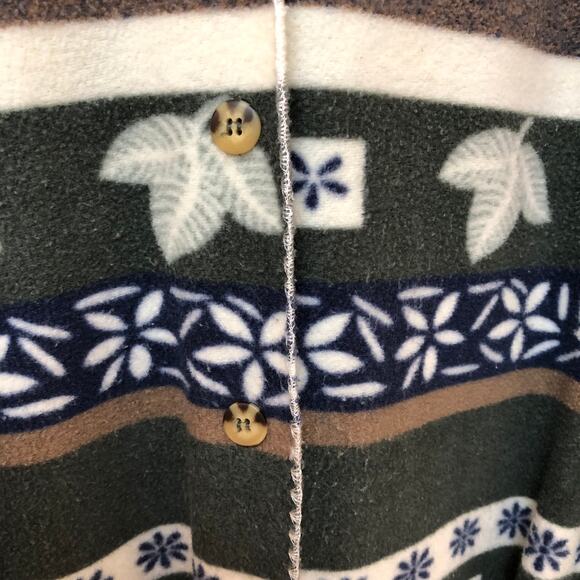 Capacity Knits Fleece Shirt Jacket Women's Large - Picture 7 of 12